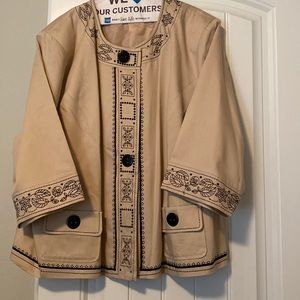 Embroidered jacket